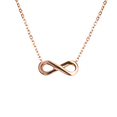 thumbnail image 3 of Collar de Mujer LuckyLy Infinito Cadena con Dije de Acero Inoxidable Modelo Eva rosa UNITALLA, 3 of 5