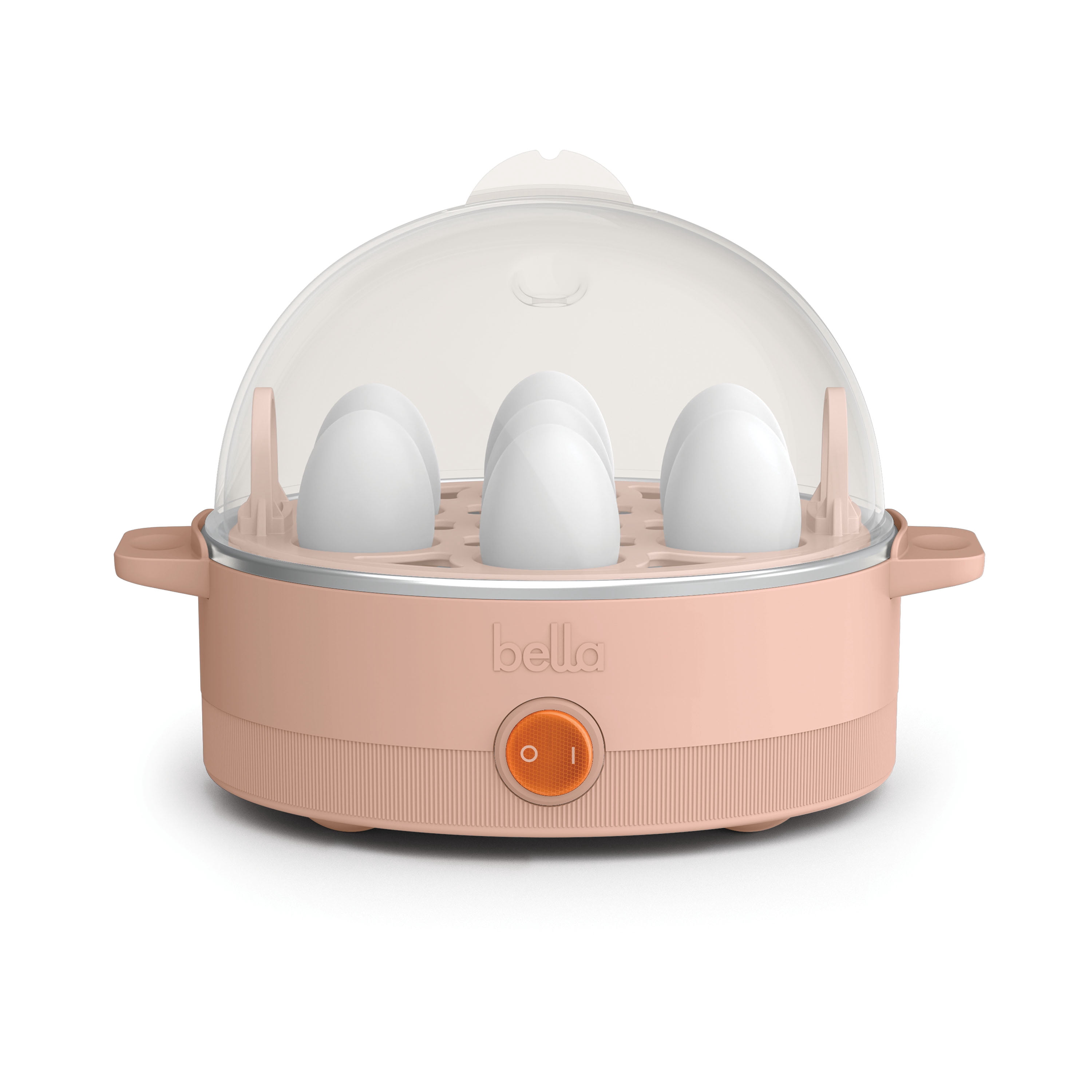 bella 7-Egg Electric Egg Cooker for Hard, Soft Boiled Eggs, Blossom