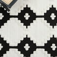 thumbnail image 6 of SAFAVIEH Marrakesh Raphael Medallion Polyester Area Rug, Ivory/Anthracite, 9' x 12', 6 of 8