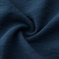 thumbnail image 7 of Bloomae Shorts for Women with Pockets Summer Casual Elastic High Waisted Wide Leg Cute Dressy Beach Shorts Trendy Holiday Vacation Beach Clothes Blue L, 7 of 7