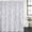 LightGray, variant on Floral Patterns Shower Curtain, Waterproof Shower Curtains for Bathroom, Silver White Flowers Leaves Aesthetic Washable Fabric Bathtub Curtain Set Bath Decor with 12 Hooks Extra Long 72"x96"