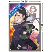 Naruto - Kakashi Wall Poster, 22.375 x 34, Framed