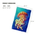 thumbnail image 2 of Lantern Press 1000 Piece Jigsaw Puzzle, Jellyfish, Vivid, 2 of 5