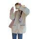 thumbnail image 5 of Suéter japonés cárdigan ropa de mujer 2023 estilo coreano suelto estilo preppy suéter abrigo top a juego, 5 of 5