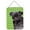 Black, variant on Pug Black St. Patricks Day Shamrock Portrait Wall or Door Hanging Prints