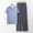 R, variant on LIZUOJUN Modal Pajamas for Women V Neck Short Sleeve Long Pants Wide Leg Soft Stretchy Lightweight Sleepwear Loungewear 2 Piece Set Summer Spring - L