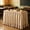 Beige, variant on Gingham Table Skirt, 6ft Desk Skirts for Teacher Desk, Ruffled Hook and Loop Teacher for Teacher Desks, Parties and Display Tables, Beige