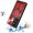 Red, variant on Phone Case for Galaxy S25 Ultra Magnetic Ring Stand Shockproof Hybrid Full Camera Slide Guard Anti Slip Heavy Duty Protective Armor Cover [Blue]