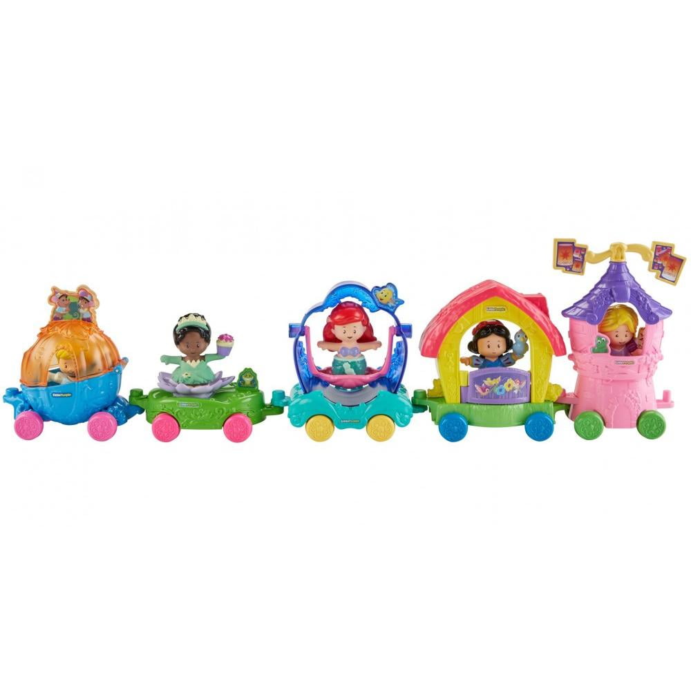 Random 5x Fisher Prince Little People Disney Princess Snow White Cinderella Toys 