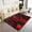 Burning Skull, variant on Race Car Area Rug 5x7 Ft Decorative Non-Slip Washable Rugs for Boys Men Women Bedside Large Carpet for Racing Enthusiasts, Racing Flag Decorative Accent Rug for Racer Bedroom Decor Living Room