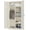 Grey-Large, variant on SUNCROWN Metal Wardrobe Closet with Lock, Clothing Locker, 72" H Storage Cabinets for Home Office, School, Employee, Gym, Government, Broom (Black)