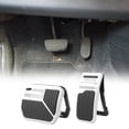 thumbnail image 3 of Car Throttle Pad Brake Pedal Cover Anti Slip Replacement Car Foot Pedal Pads Set, 3 of 6