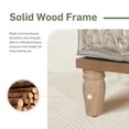 thumbnail image 6 of Sophia & William Accent Storage Cabinet with Silver Flower Carved Pattern, 6 of 9