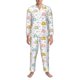 thumbnail image 3 of Fotbe Little Elephant Pijama de Hombre con Estampado de Manga Larga, Conjunto de 2 Piezas, Ropa de Dormir Suave y Cómoda con Bolsillos-X-Large, 3 of 7