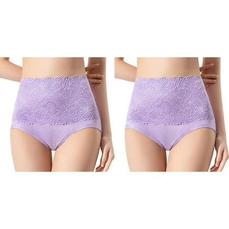 2 Pack Plus Size High Waist Striped Tangas No Show Bikini Custom Thongs Women Underwear Panties Thong Cat Underwear Underwear Women Seamless Vintage Satin Lace Panties Women Panties Pack Bikini Ba