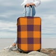 thumbnail image 6 of Picia Fall Buffalo Plaid Luggage Protector Cover Thicken Suitcase Protector Cover Fit 18-32 Inch Luggage-X-Large, 6 of 9