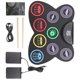 thumbnail image 5 of 1 juego de batería electrónica para niños y adultos, juego de práctica de batería, instrumento de juguete para regalo de cumpleaños, 5 of 8