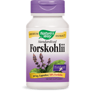 Nature's Way Forskohlii Vegetarian Capsules, 60 Ct