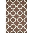 thumbnail image 2 of SAFAVIEH Cambridge Leonard Geometric Wool Area Rug, Dark Brown/Ivory, 2'6" x 4', 2 of 7