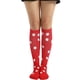 thumbnail image 5 of Minnieouse 1 par de calcetines a rayas hasta la rodilla con arcoíris, elasticidad, corazón único, cómodos, cálidos, medias de moda Type11 NO11, 5 of 6