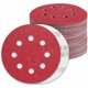 thumbnail image 1 of Discos de lijado de 125 mm, grano 100, para eliminar óxido y desbarbar, materiales de óxido de alúmina de primera calidad para una mayor durabilidad, 100 unidades, 1 of 5