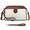 WHITE, variant on GAEKEAO Crossbody Bags for Women Leather Shoulder Purse Cross Body Bag Handbag with Wristlet Top Zipper