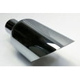thumbnail image 4 of Exhaust Tip 2.25" Inlet 5.00" Outlet 12.00" Long Slant 304 Stainless Steel Chrome Plated WCHRSS50012-225-S Wesdon Exhaust Tip, 4 of 8