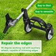 thumbnail image 5 of Mohsoe Weed Wacker Gas Powered 8-in-1 Multi Tool Lawn Mower Hedge Trimmer Pole Saw Edger 9500RPM Engine Orange, 5 of 9