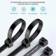 thumbnail image 2 of 100 Pack Nylon Cable Zip Heavy Duty 12 Inch 76Mm Strong Plastic Wire Ties With 70Kg Tensile Strength UV Resistant, 2 of 5