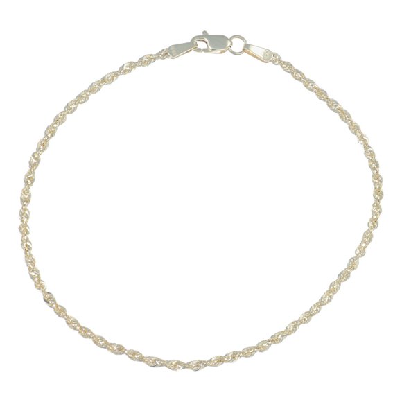Pulsera Torsal de oro italiano 10k Imperial Jewelry calibre 1.9mm 21.5cm