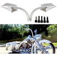 thumbnail image 1 of Universal mm mm Motorcycle Rear View Mirrors Fits For Street Bike Suzuki Cruiser Sports Chopper Yamaha kawasak, 1 of 6