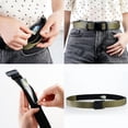 thumbnail image 2 of Travel Security Belt Hidden Money Pouch Wallet Pocket Non-Metal Safe Waist I0M5, 2 of 9
