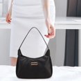thumbnail image 1 of Bolso de hombro de piel sintética Salvador para mujer elegante bolso Hobo para viajes compras citas trabajo Negro, 1 of 10