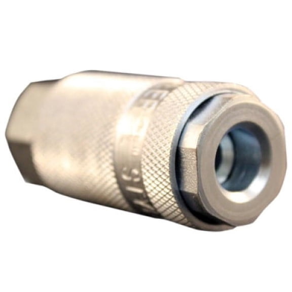 Milton S-790 L-Style Air Coupler, 1/4 in, FNPT, Steel