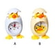 thumbnail image 4 of Toystoory Lindo reloj despertador de cáscara de huevo alimentado por que no hace tictac relojes de noche de moda Mini reloj adornos dormitorio Type2 NO2, 4 of 6