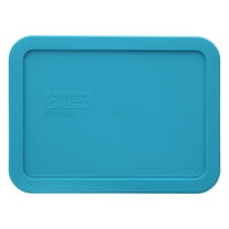 Pyrex 7210-PC 3 Cup Teal Blue Lid