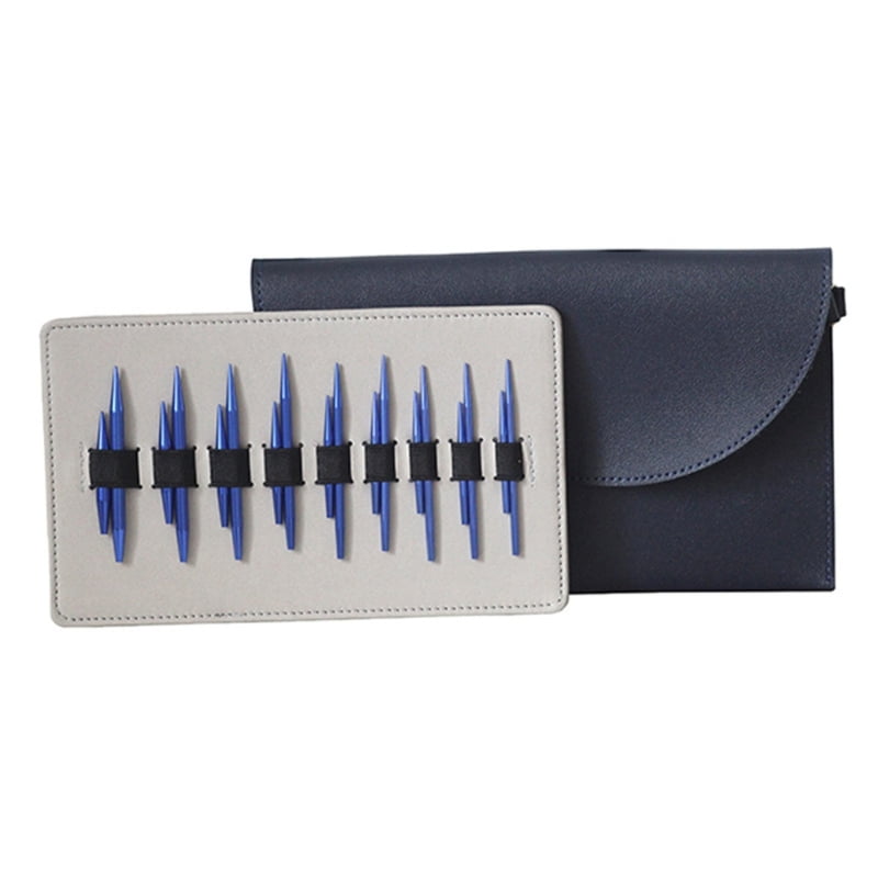 9Pairs Aluminum Interchangeable Circular Knitting Needle for Knitting Weaving