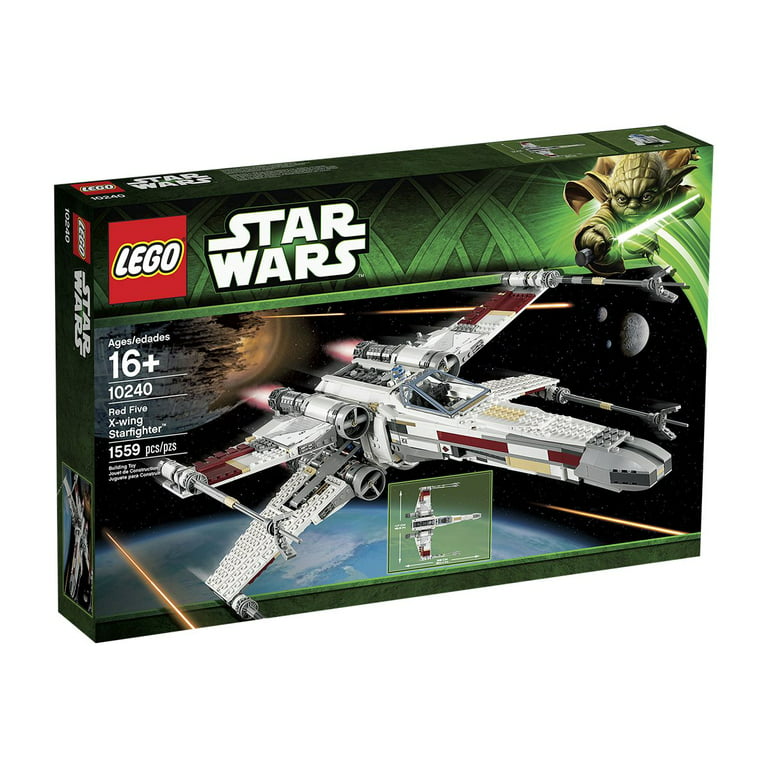  LEGO 10240 Star Wars Red Five X-Wing Starfighter Building Set :  Toys & Games
