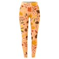 thumbnail image 4 of High Waist Thanksgiving Print Leggings Soft Stretchy Workout Yoga Pants Comfortable Design For Women Casual Wear And Fitness Activities, 4 of 4