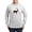 Ash Gray, variant on - Ibex Capricorn Steinbock Mountain Goat Sheep Alps - Unisex Cotton Long Sleeve T-Shirt