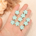 thumbnail image 4 of Accesorios para el cabello de flores pequeñas de 20 piezas Unique Bargains Mini Clips de Flores para Niñas Bonitos Mini Pasadores de Cabello Color Verde, 4 of 7