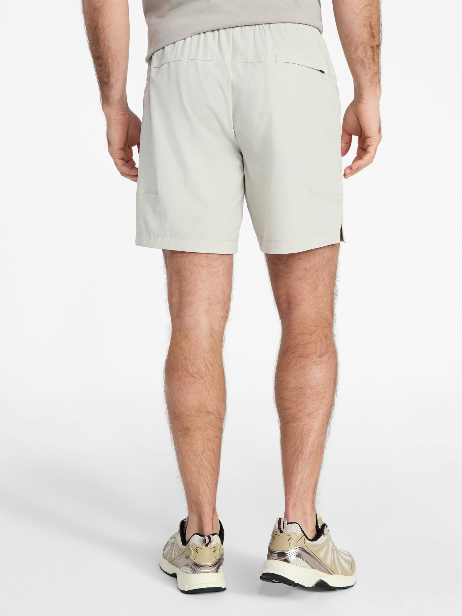 Athletic Works Men's and Big Men's Ripstop Shorts, 7" Inseam, Sizes XS-3XL