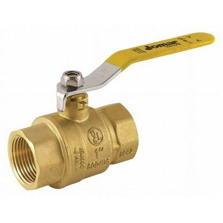 Jomar Valve Brass Ball Valve,NPT,3/8" JF-100T