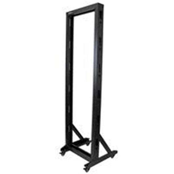 Startech.com 2POSTRACK42 2-Post Server Rack with Casters - 42U ...