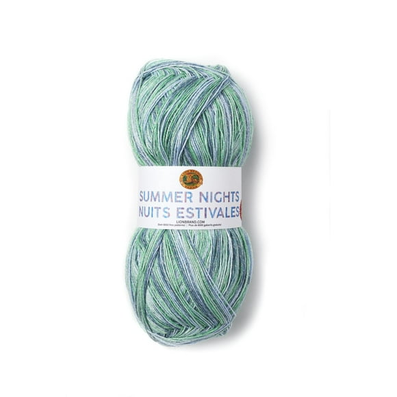 Lion Brand Yarn 511-301 Summer Nights Bonus Bundle Treasure Island Metallic Yarn