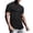 Black, variant on Male Summer Seasons Leisure Fashion Solid Color Contrast Design Short Sleeve Tops Shirt T Shirt Men T Shirts Men T Shirt Packs Men T Shirts V Neck Pack Designer T Shirts for Men T Shirt Man