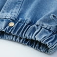 thumbnail image 5 of JLMSPLWG Hiking Shorts Toddler Girl Shorts 4t Shorts 3t Jeans Baby Clothes Newborn Baby Jeans Clothes for Teen Girls 12-14 Trendy, Blue 10-11 Years, 5 of 9