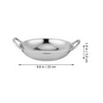 thumbnail image 3 of PENIKOKO Double Handle Nonstick Wok Pan for Home Kitchen Cooking, 1-Piece Cookware, 3 of 8