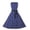 Dark Blue, variant on Odeerbi Dresses for Women 2025 Homecoming Dresses Beach Floral Print Sleeveless Tank Swing Dress Blue
