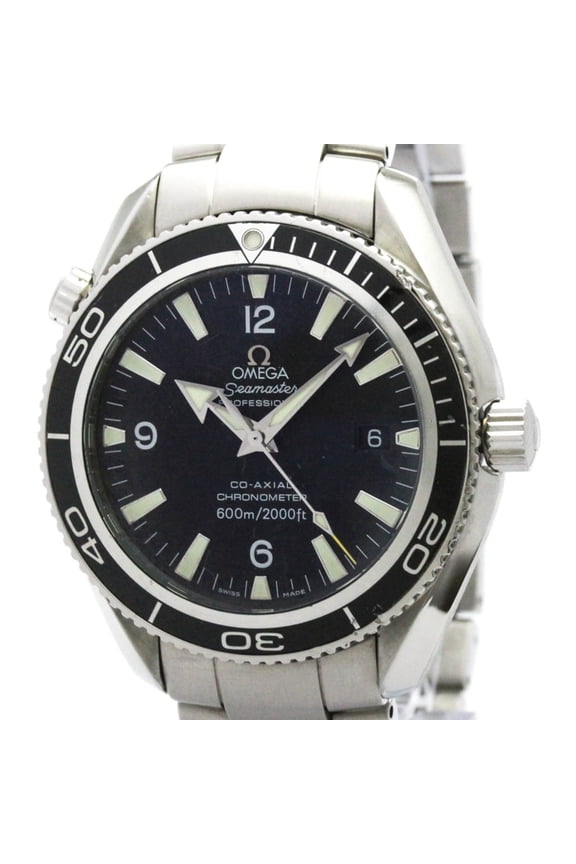 Pre-Owned OMEGA Seamaster Planet Ocean Steel Automatic Watch 2201.50 Polished